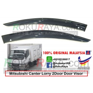 Mitsubishi Fuso Lorry Canter 1995-2008 AG Door Visor Air Press Wind Deflector (Big 12cm Width)